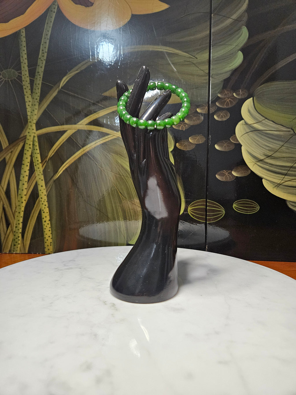 Siberian Green Nephrite Bracelet
