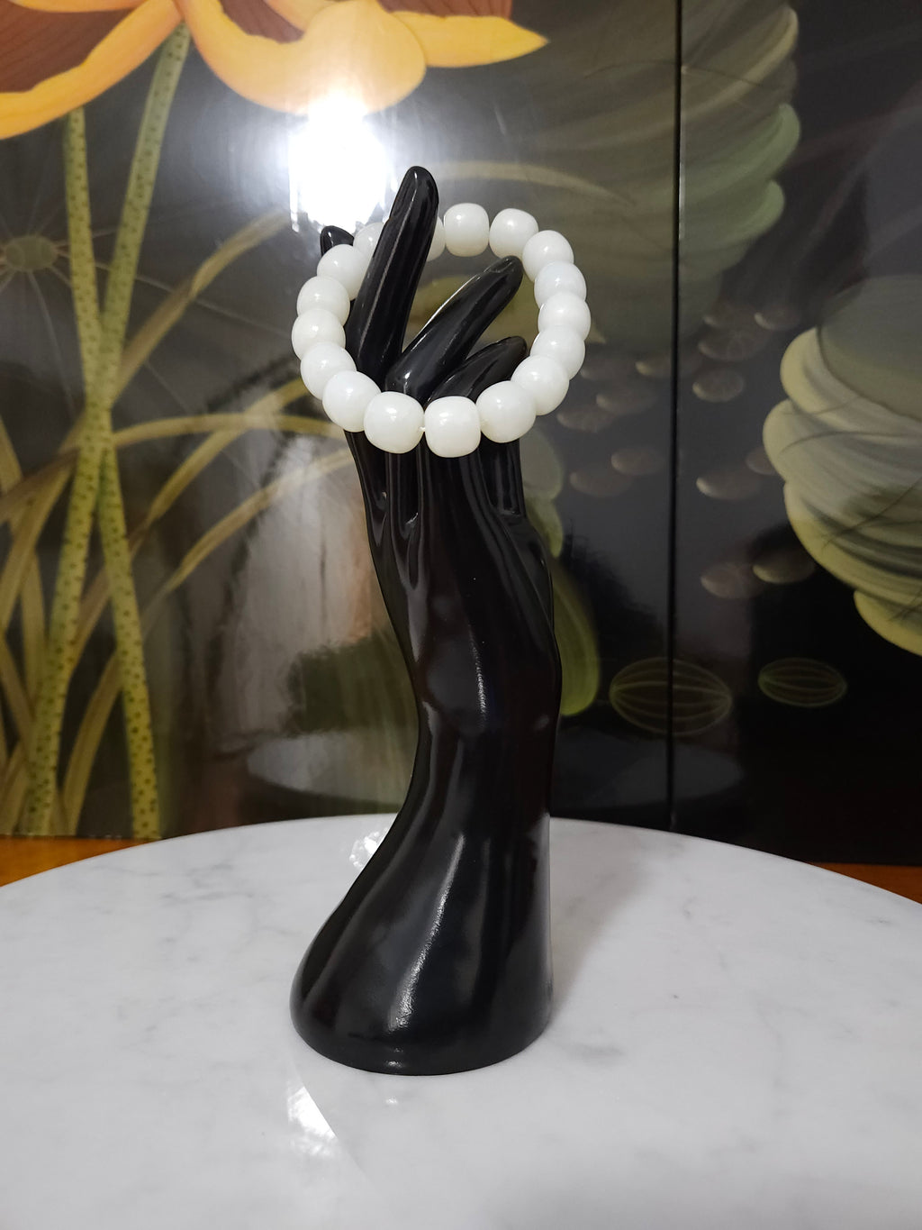 White Nephrite Bracelet