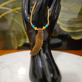 Red Sugar nephrite Jade Carved Pendant: Wings of a Majestic Eagle
