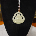 Nephrite Maitreya Buddha Pendant