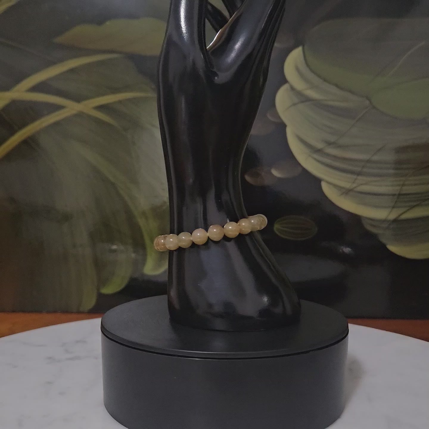 sugar nephrite jade bracelet