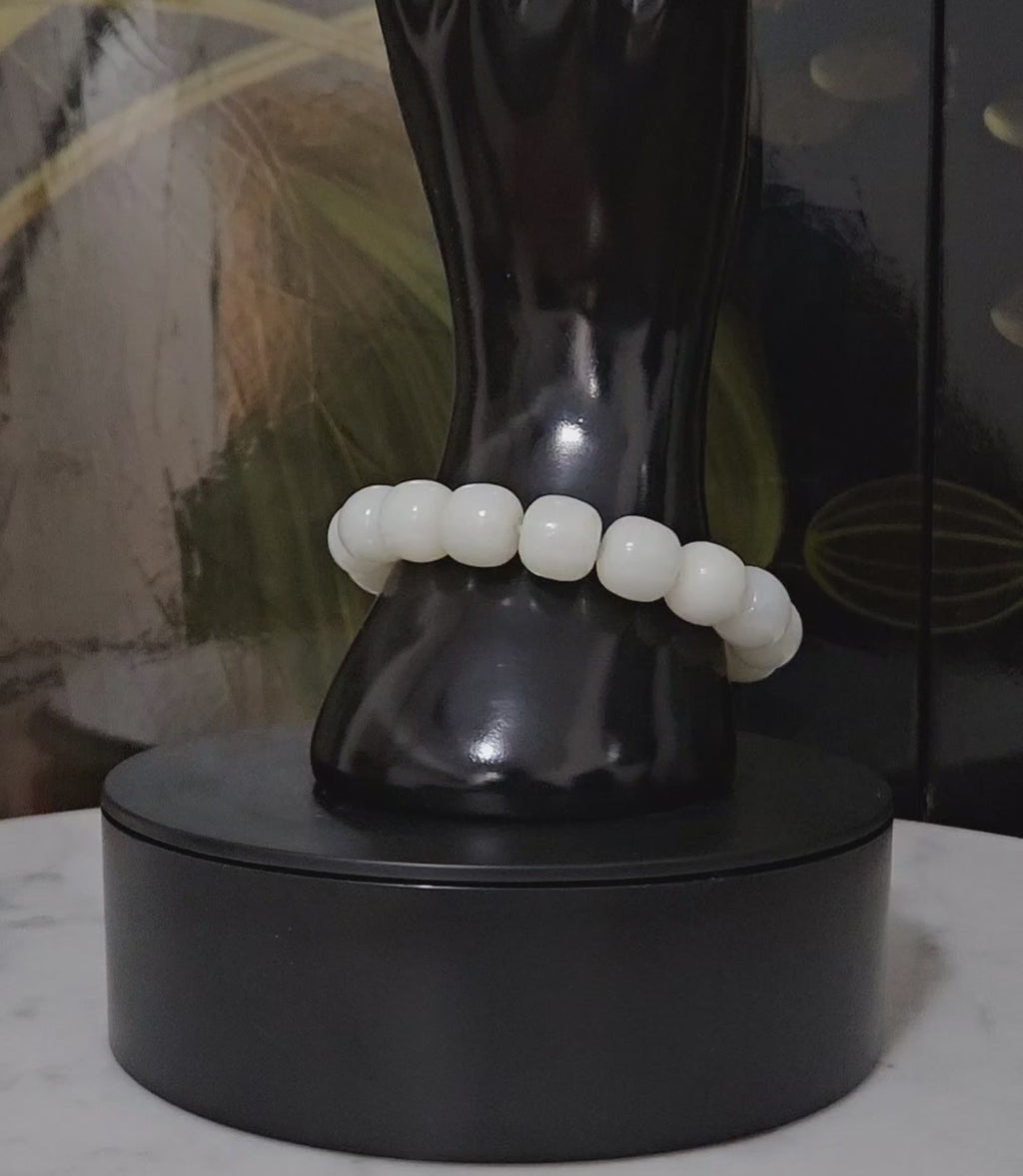 White Nephrite Bracelet
