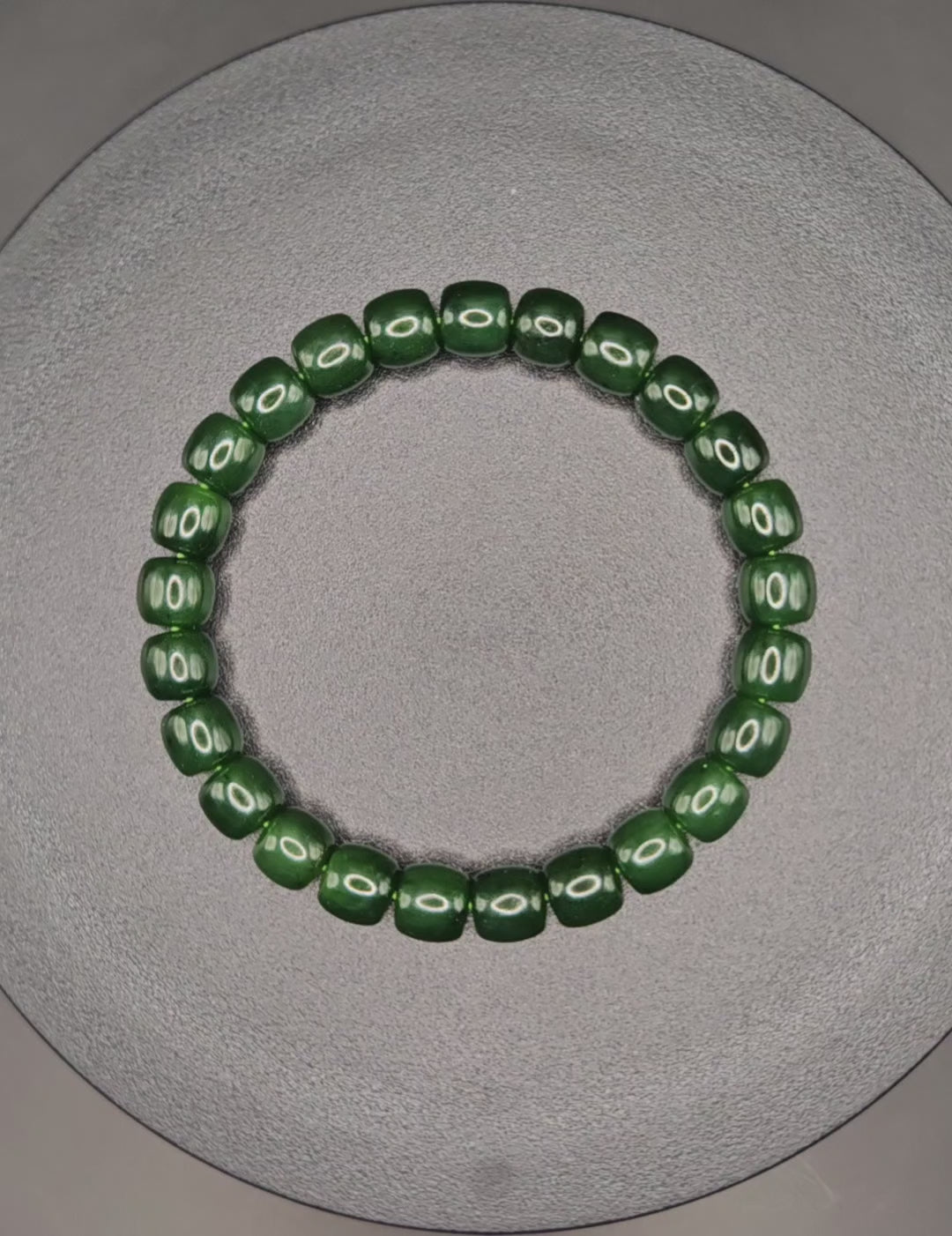 Siberian Green Nephrite Bracelet