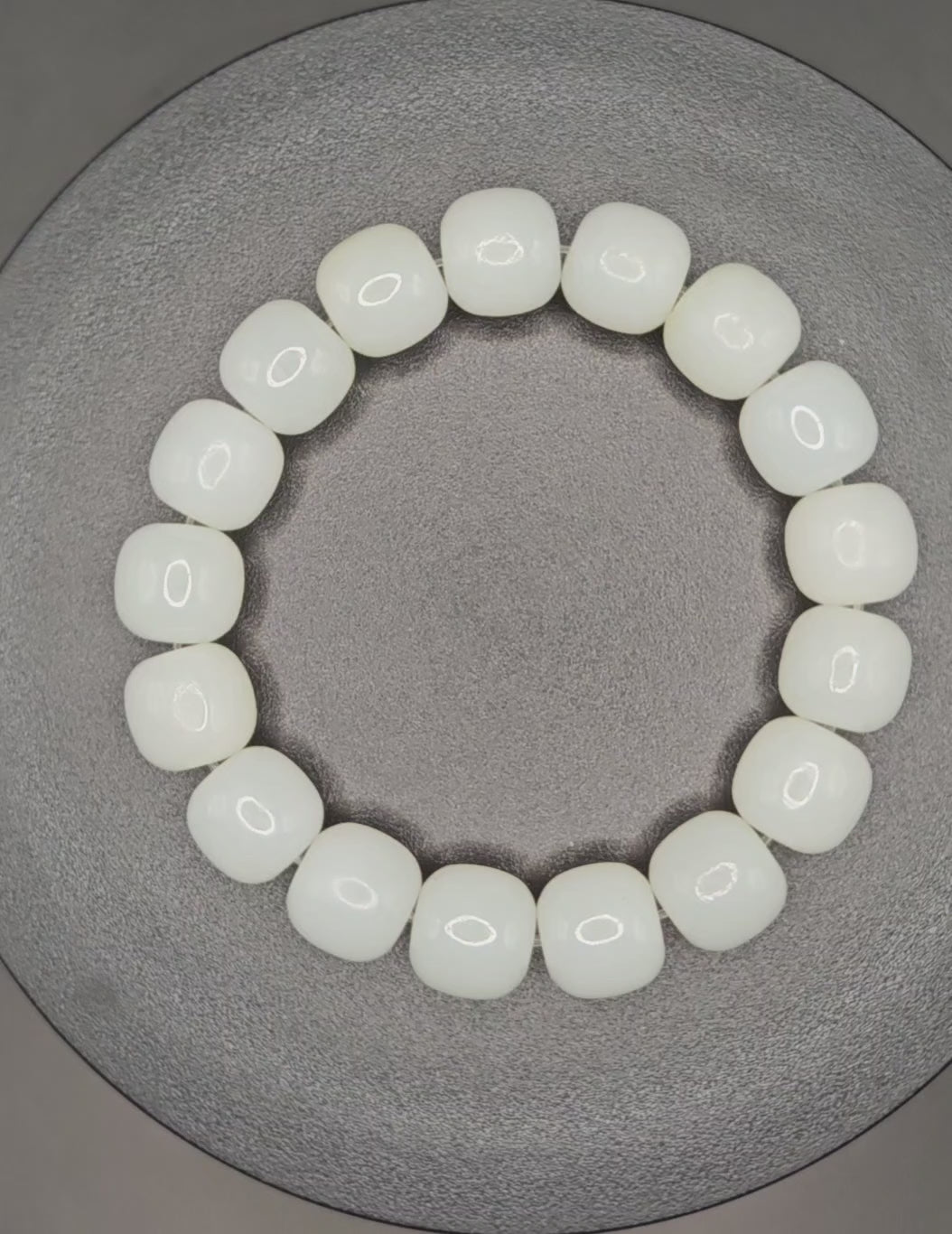 White Nephrite Bracelet